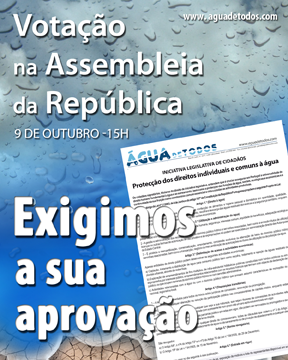 água é de todos