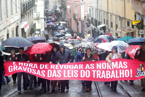 manifestação para assembleia da república