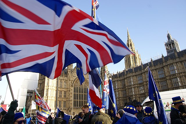 640px Brexit Protestors Westminster
