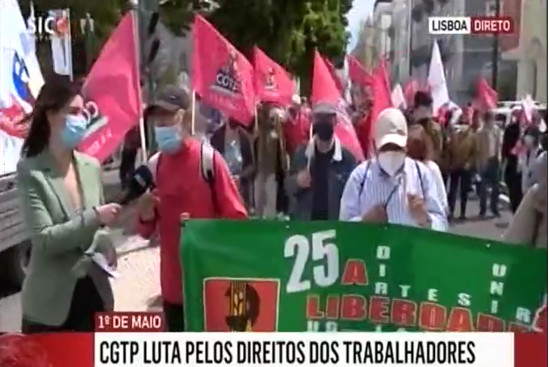 CGTP assinala Dia do Trabalhador em todo o país
