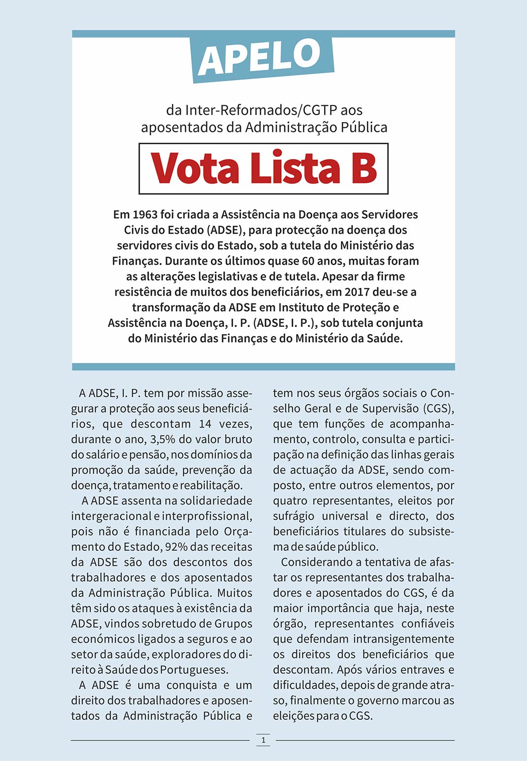 vota lista b 1